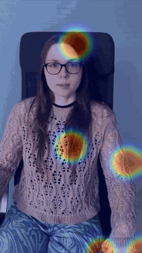 First three seconds of a vertical short video where the author opens with "Hello, I am Daria, I recently moved to the Netherlands." The framing is similar but there is no question or promise to anchor attention.